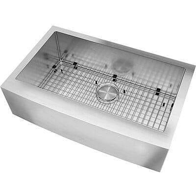 33-inch Farmhouse Kitchen Sink Single Bowl, LZ Series - 456817 33-inch Farmhouse Kitchen Sink Single Bowl, LZ Series - 456817