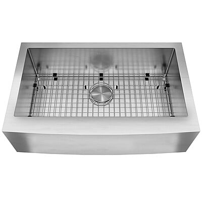 33-inch Farmhouse Kitchen Sink Single Bowl, LZ Series - 456817 33-inch Farmhouse Kitchen Sink Single Bowl, LZ Series - 456817