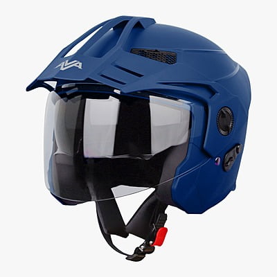 STEELBIRD SBH-23 ISS AVA DASHING WITH PEAK BLUE C/V (L)