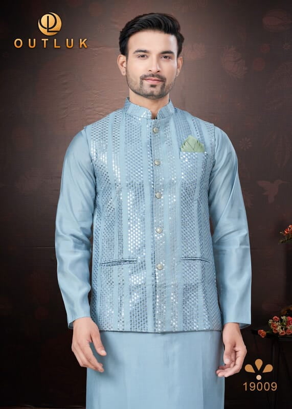 B1973: Beautiful Men Kurta Pajama Sets With Jacket B1973: Beautiful Men Kurta Pajama Sets With Jacket