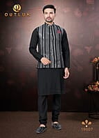 B1973: Beautiful Men Kurta Pajama Sets With Jacket B1973: Beautiful Men Kurta Pajama Sets With Jacket