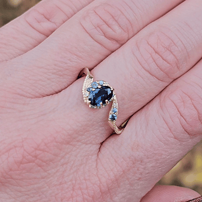 'Ocean Moon' Ring 'Ocean Moon' Ring