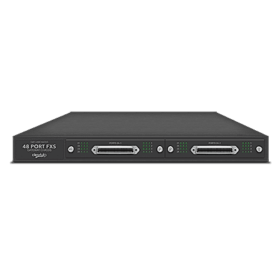 Clearly IP 1U 48/48 port Modular FXS with 48 FXS