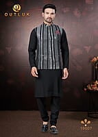 B1973: Beautiful Men Kurta Pajama Sets With Jacket B1973: Beautiful Men Kurta Pajama Sets With Jacket