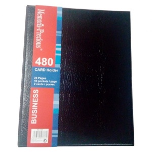 NAME CARD HOLDER 480 CARDS A4 MEMORIS NAME CARD HOLDER 480 CARDS A4 MEMORIS