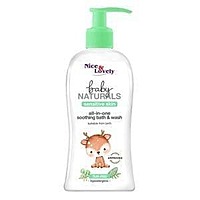 Nice & Lovely All In One Baby Bath & Wash 300Ml