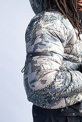 Brown Camouflage Winter Jacket