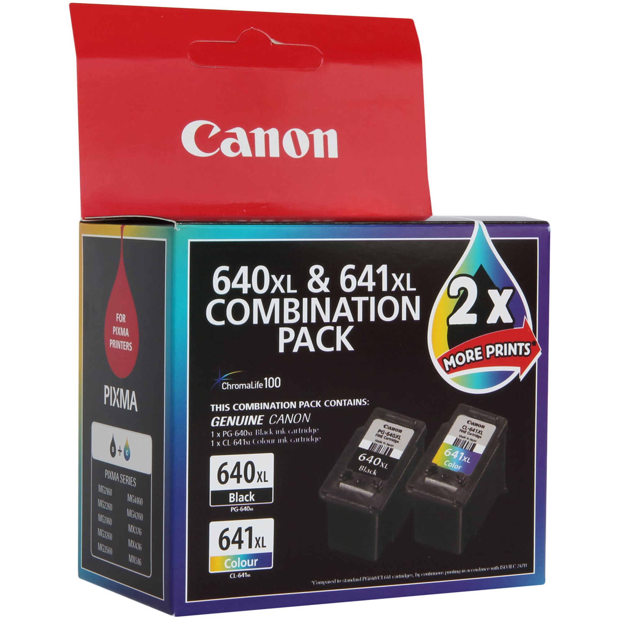Canon Pixma PG640XL CL641XL Ink Cartridge High Yield Twin Pack  CYMK