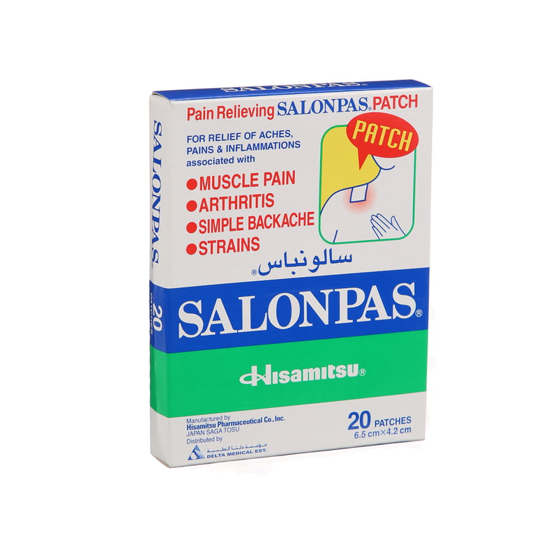 Salonpas Pain Relief Patch - 20 Patches