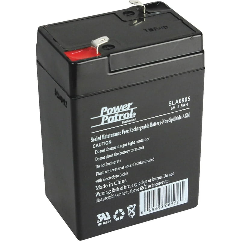 BATTERY 6V 4.5AH BATTERY 6V 4.5AH