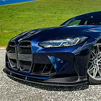 BMW G8X G80 G82 M3 M4 3-Piece Carbon Fiber Race Lip Splitter (2021+)