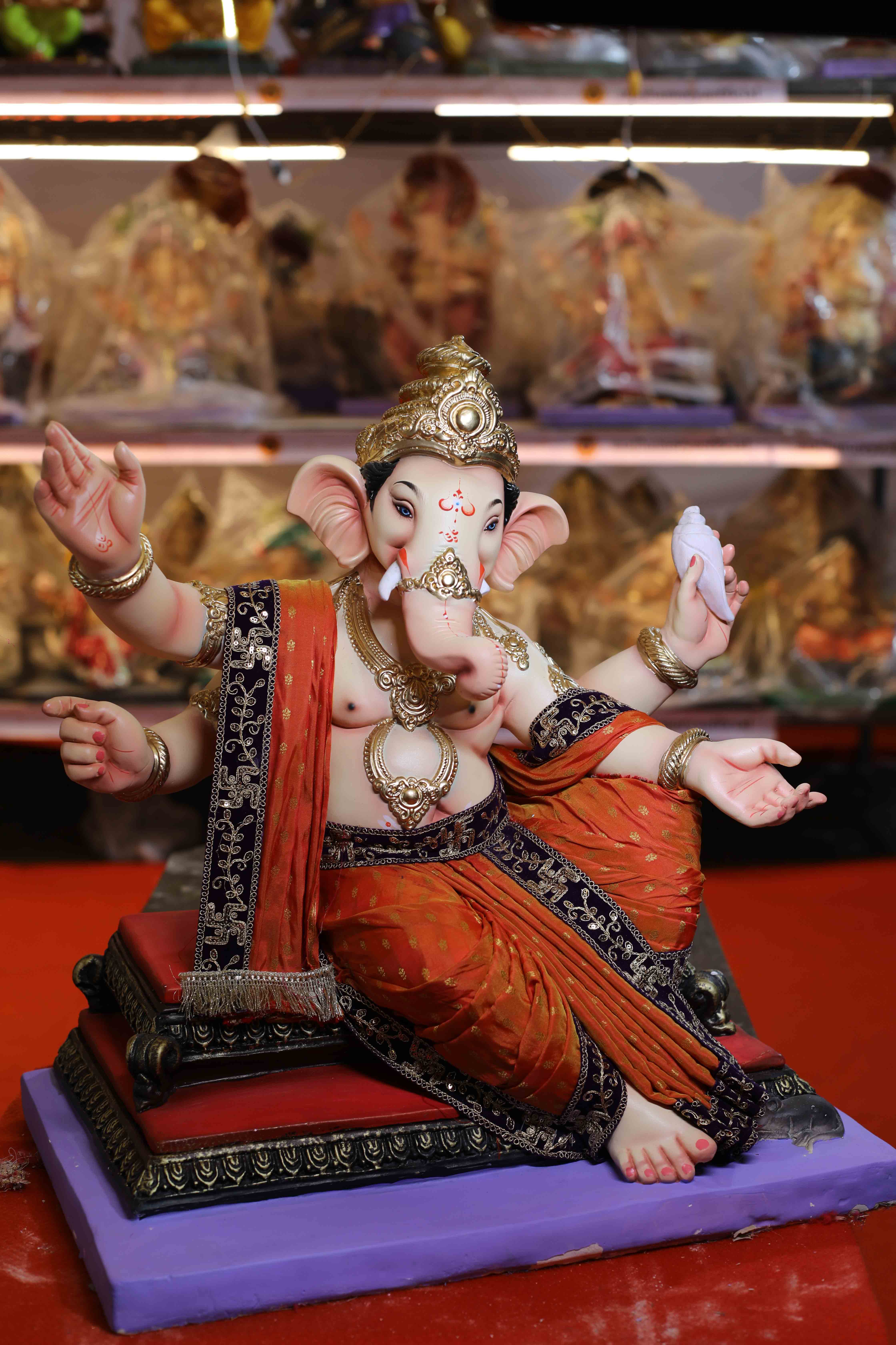 Signature Ganesh Idols 2026-8 |28 Inches Ganpati