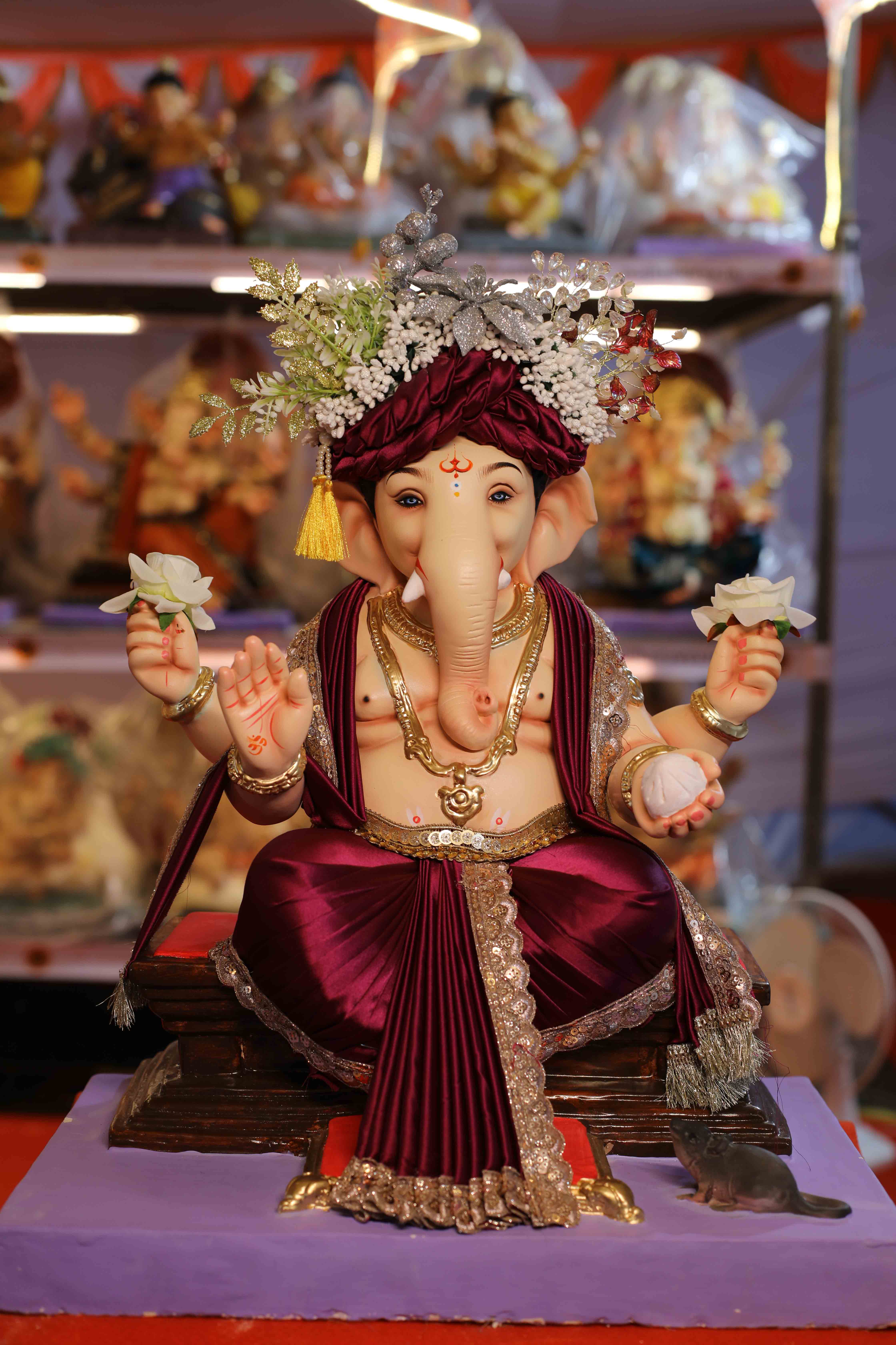 Signature Ganesh Idols 2026-12 |24 Inches Ganpati