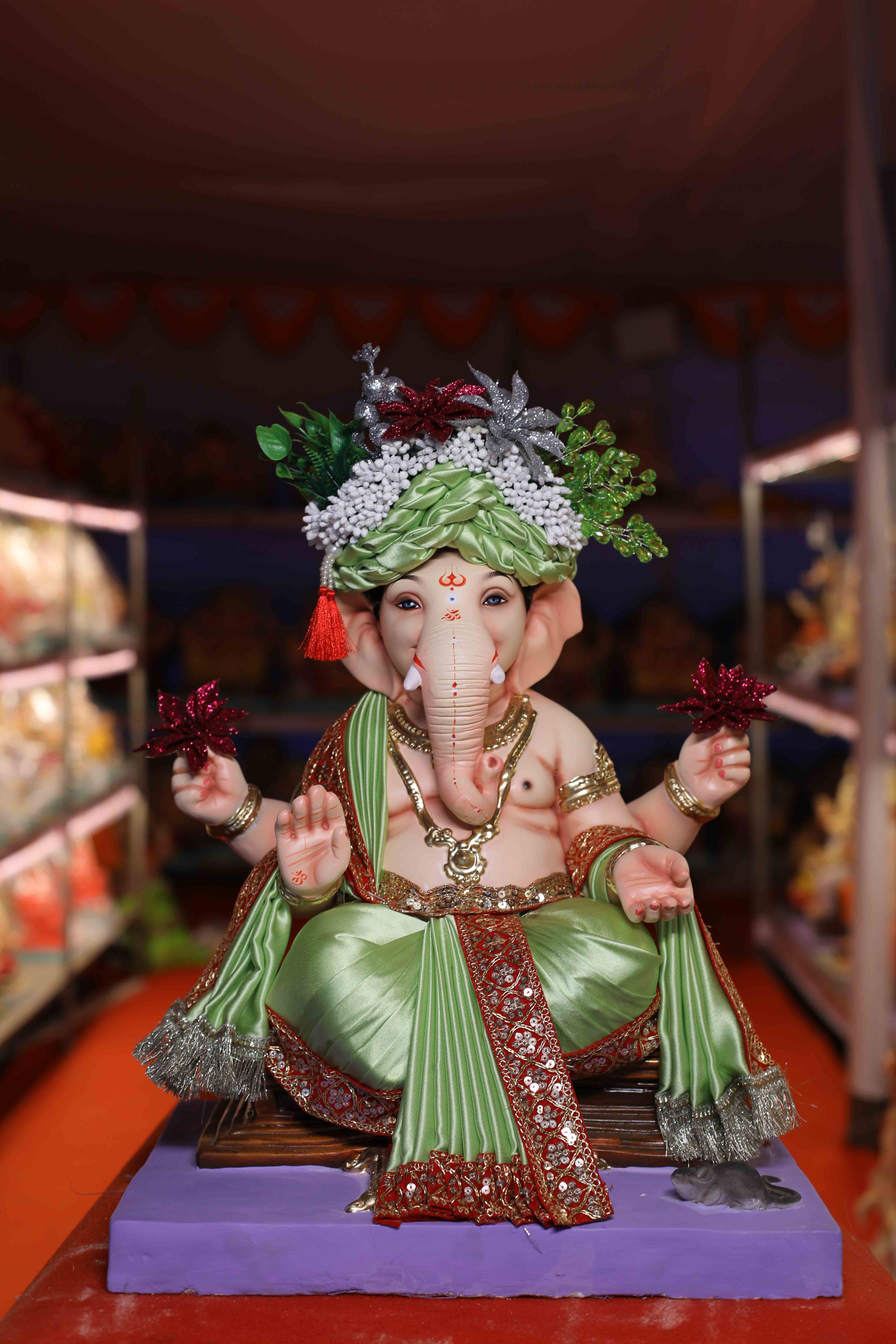 Signature Ganesh Idols 2026-17 |21 Inches Ganpati