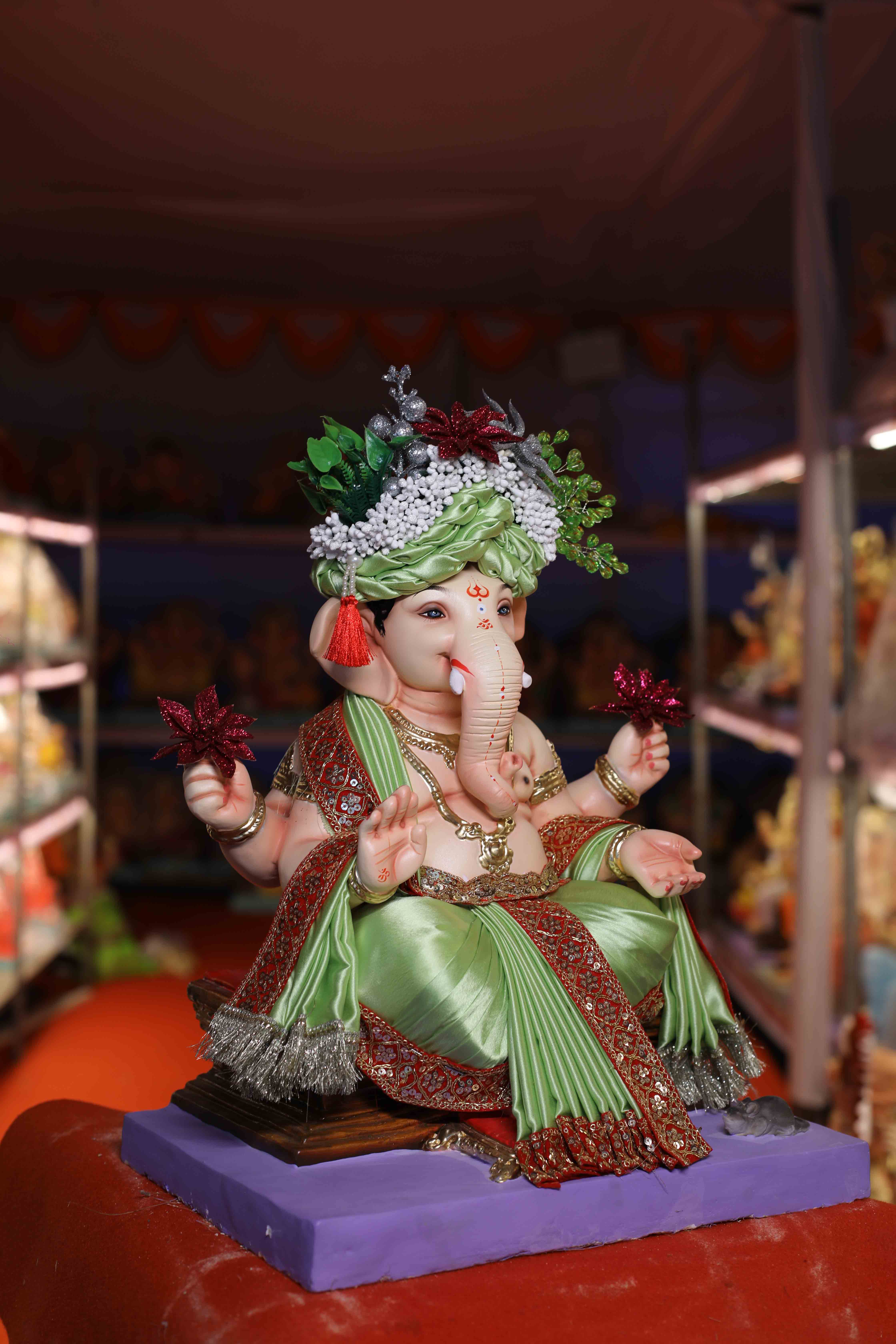 Signature Ganesh Idols 2026-17 |21 Inches Ganpati