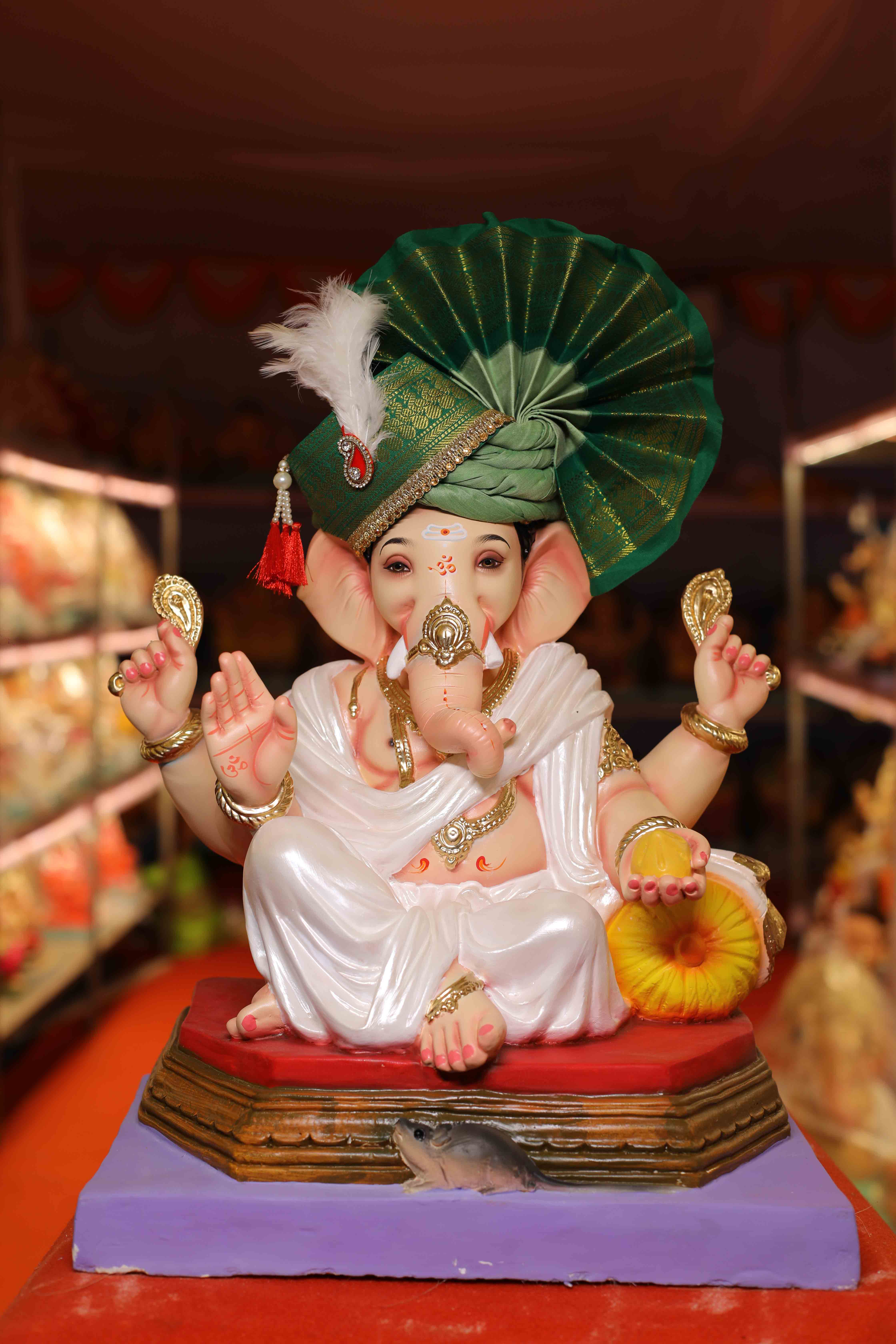 Signature Ganesh Idols 2026-3 |22 Inches Ganpati