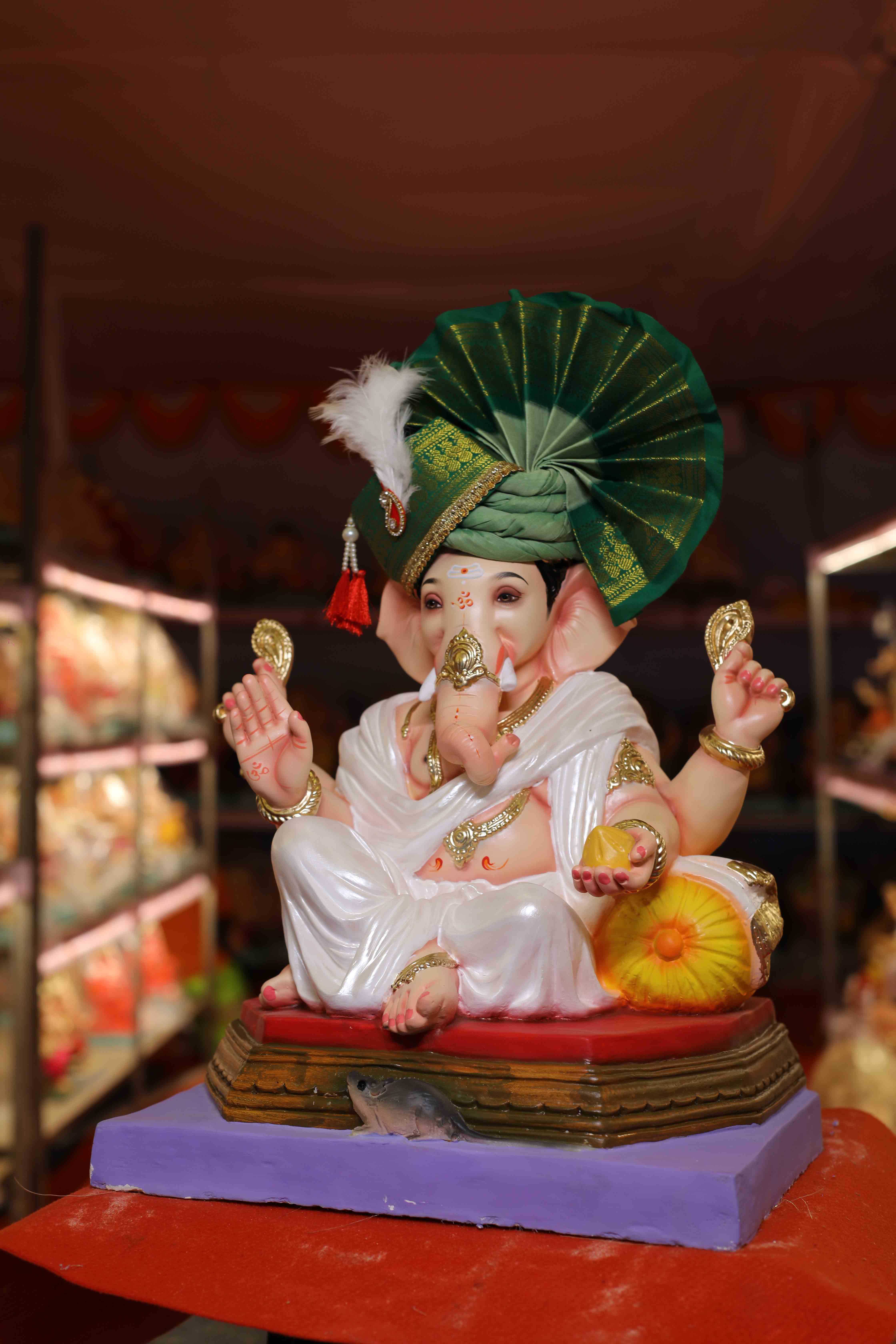 Signature Ganesh Idols 2026-3 |22 Inches Ganpati