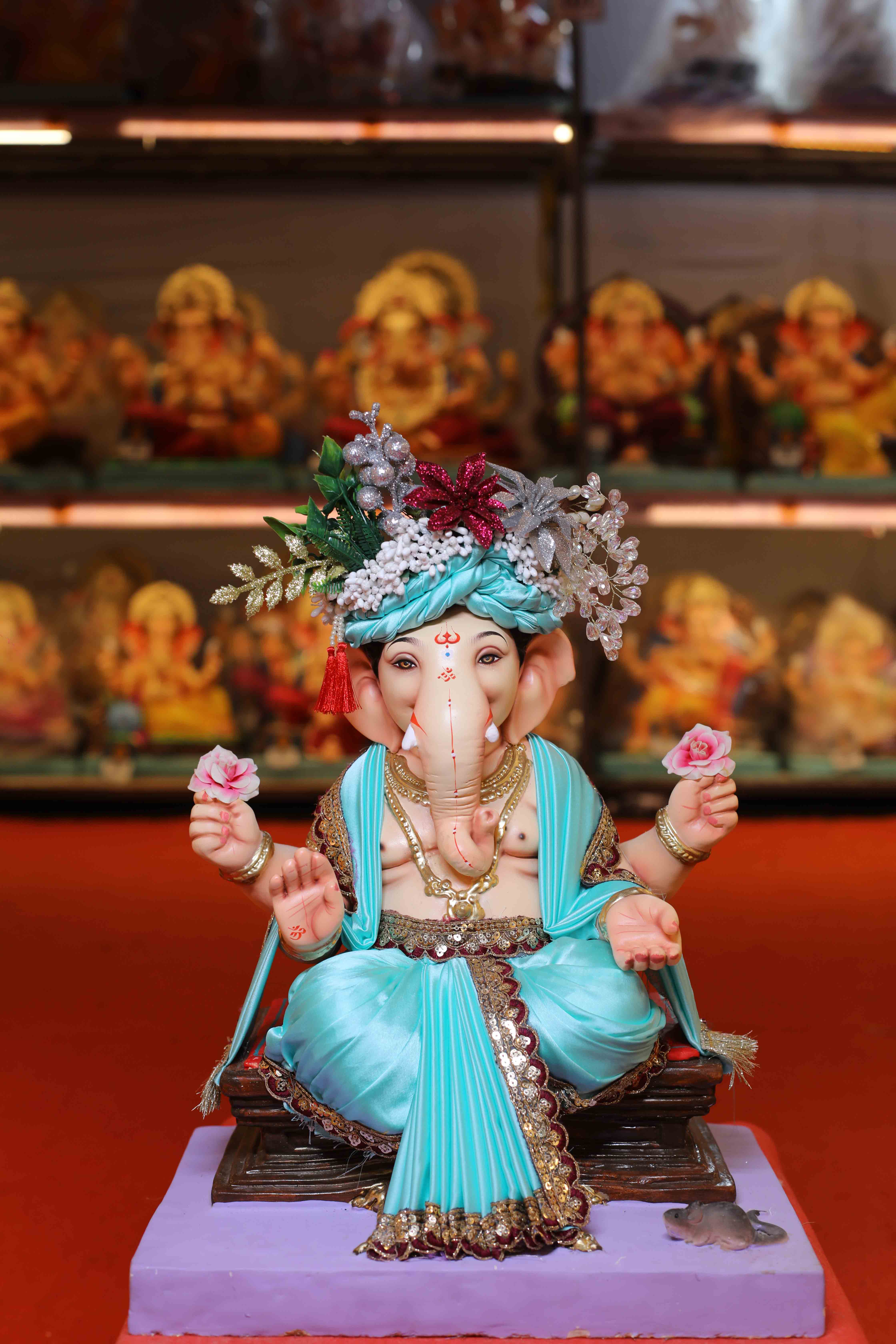 Signature Ganesh Idols 2026-19 |21 Inches Ganpati