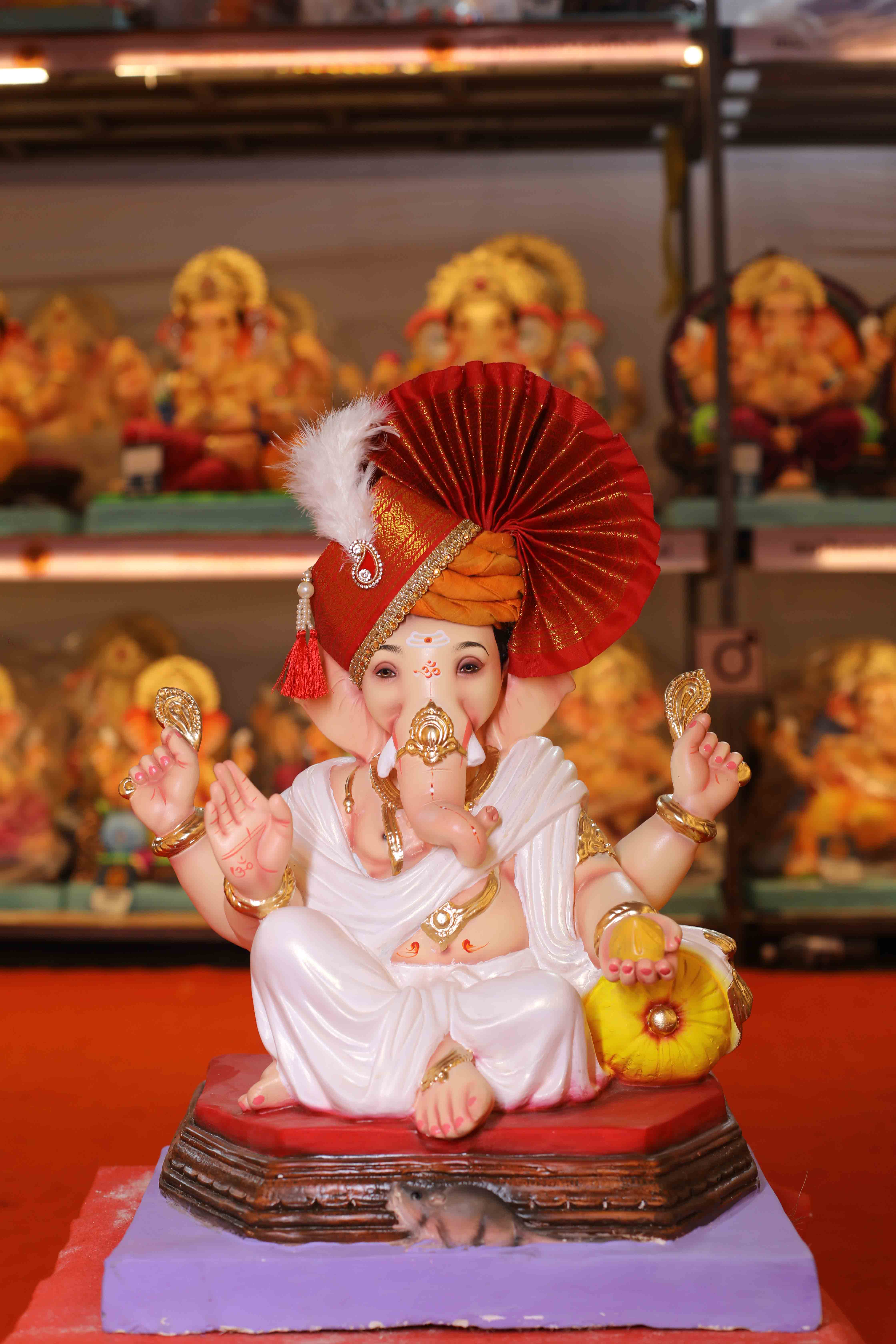 Signature Ganesh Idols 2026-6 |22 Inches Ganpati