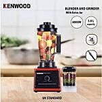 KENWOOD 2IN1 BLENDER 12000W 4L  +1CUPS 8 BLADES - UK STANDARD