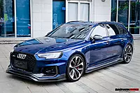 2017–2019 Audi RS4 B9 Carbon Fiber Front Bumper Trim Lip | Subtle Aerodynamic Enhancement