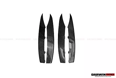 2009–2015 Audi R8 Coupe / Spyder Carbon Rear Air Duct Splitters | CFRP + FGCF Replacement 2009–2015 Audi R8 Coupe / Spyder Carbon Rear Air Duct Splitters | CFRP + FGCF Replacement
