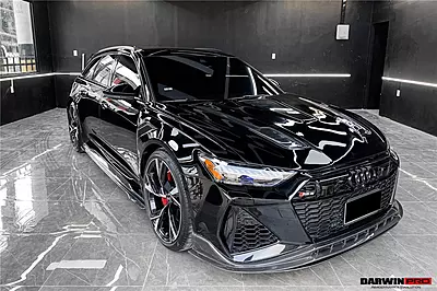 Audi RS6 Avant C8 & RS7 Quattro BKSS Style Carbon Fiber Side Skirts | Aerodynamic Enhancement Audi RS6 Avant C8 & RS7 Quattro BKSS Style Carbon Fiber Side Skirts | Aerodynamic Enhancement