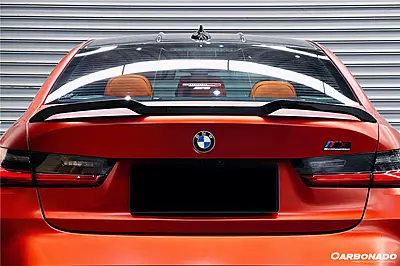 2021–2025 BMW M3 G80 G20 VRS Style Carbon Fiber Trunk Spoiler