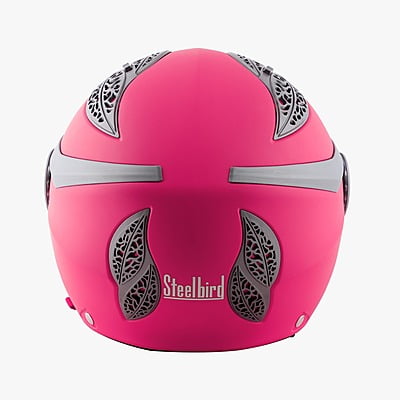 STEELBIRD SBH-26 BELLA CLASSIC PINK C/V (L)