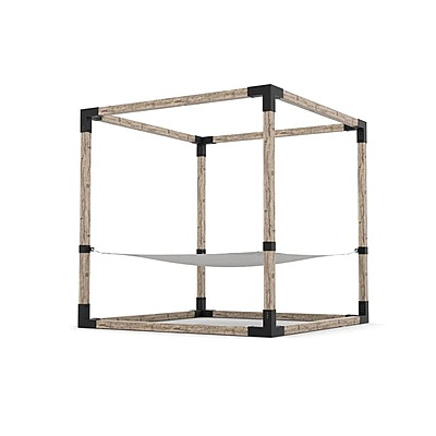 2 Person HAMMOCK Kit for 4x4 Wood Posts 2 Person HAMMOCK Kit for 4x4 Wood Posts