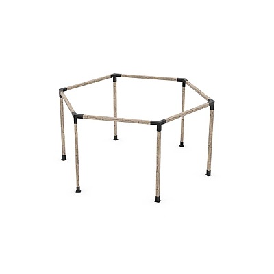 Any Size Hexagonal Kit for 4x4 Wood Posts Any Size Hexagonal Kit for 4x4 Wood Posts