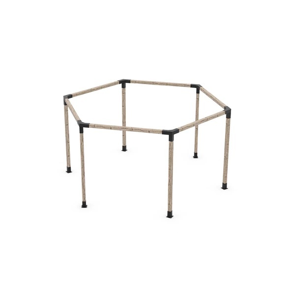 Any Size Hexagonal Kit for 4x4 Wood Posts Any Size Hexagonal Kit for 4x4 Wood Posts