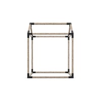 GRID 30 Single Pergola Kit with Base for 4x4 Wood Posts GRID 30 Single Pergola Kit with Base for 4x4 Wood Posts