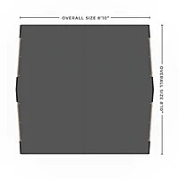 GRID 30 Single Pergola Kit with Water-Repellant Top for 4x4 Wood Posts GRID 30 Single Pergola Kit with Water-Repellant Top for 4x4 Wood Posts