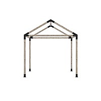 GRID 30 Single Pergola Kit for 4x4 Wood Posts GRID 30 Single Pergola Kit for 4x4 Wood Posts