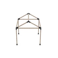 GRID 30 Single Pergola Kit for 4x4 Wood Posts GRID 30 Single Pergola Kit for 4x4 Wood Posts