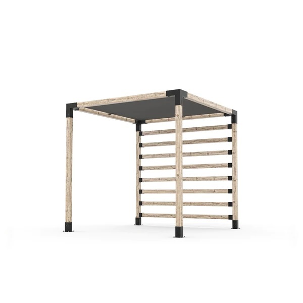 Pergola Kit with Post Wall for 4x4 Wood Posts Pergola Kit with Post Wall for 4x4 Wood Posts