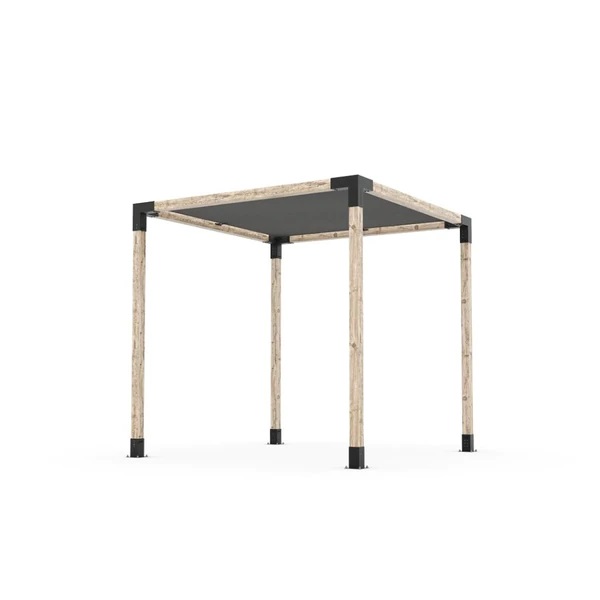 Pergola Kit with SHADE SAIL for 4x4 Wood Posts Pergola Kit with SHADE SAIL for 4x4 Wood Posts