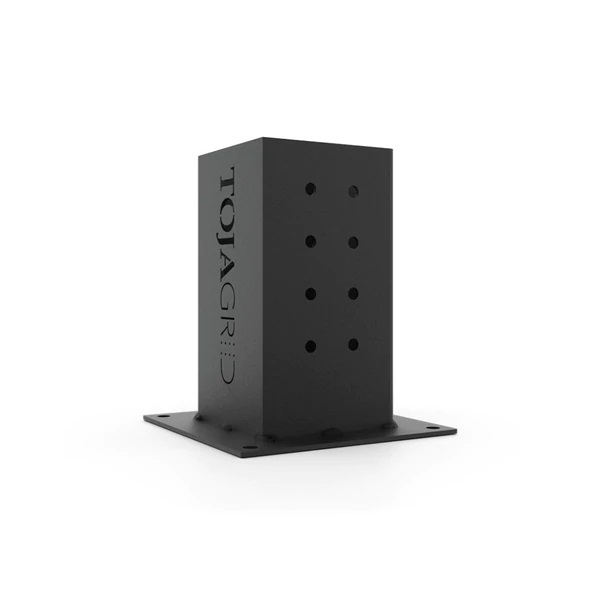 SOLO Pergola Post Base and Wall Mount Bracket for 4x4 Wood Posts | 1 Pack SOLO Pergola Post Base and Wall Mount Bracket for 4x4 Wood Posts | 1 Pack