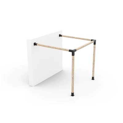 Any Size Wall Mount Pergola Kit for 4x4 Wood Posts Any Size Wall Mount Pergola Kit for 4x4 Wood Posts