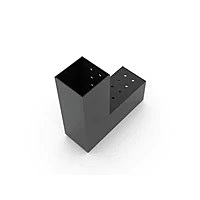 DUO L Bracket for 4x4 Wood Posts | 1 Pack DUO L Bracket for 4x4 Wood Posts | 1 Pack