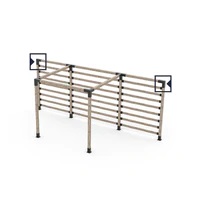 DUO L Bracket for 4x4 Wood Posts | 1 Pack DUO L Bracket for 4x4 Wood Posts | 1 Pack