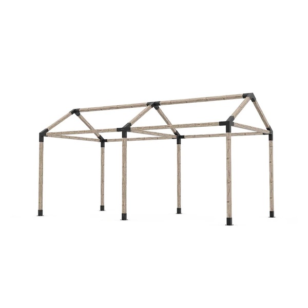 GRID 30 Double Pergola Kit for 4x4 Wood Posts GRID 30 Double Pergola Kit for 4x4 Wood Posts