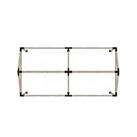 GRID 30 Double Pergola Kit for 4x4 Wood Posts GRID 30 Double Pergola Kit for 4x4 Wood Posts