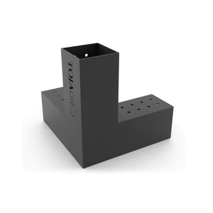 TRIO 3 Arm Pergola Corner Bracket for 4x4 Wood Posts | 1 Pack TRIO 3 Arm Pergola Corner Bracket for 4x4 Wood Posts | 1 Pack