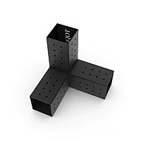 TRIO 3 Arm Pergola Corner Bracket for 4x4 Wood Posts | 1 Pack TRIO 3 Arm Pergola Corner Bracket for 4x4 Wood Posts | 1 Pack