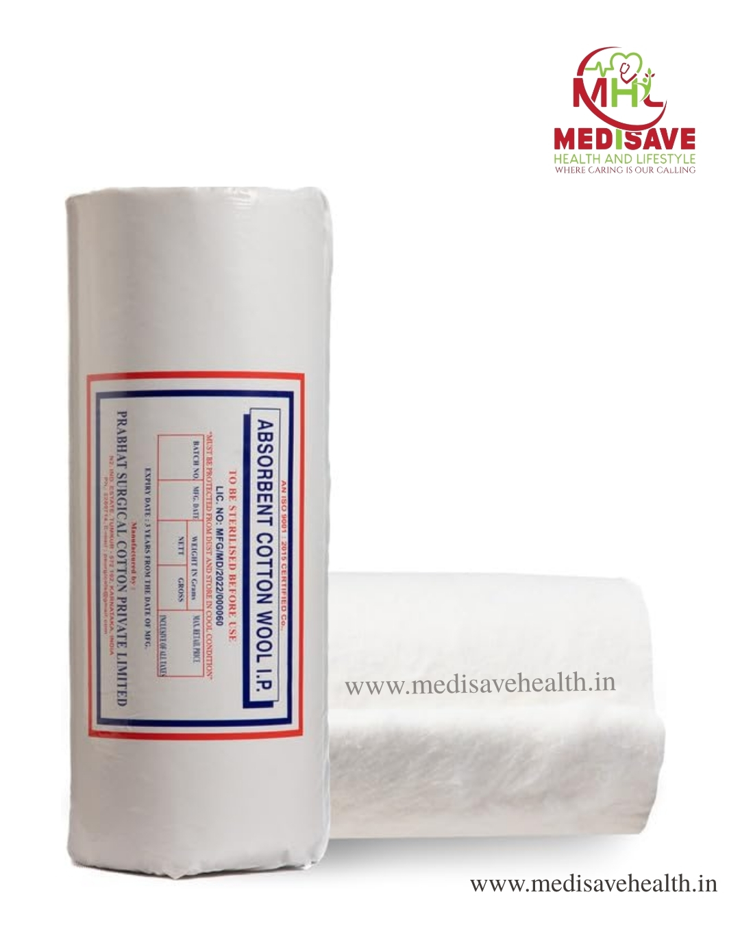 Absorbent Cotton IP 500 Gm Absorbent Cotton IP 500 Gm