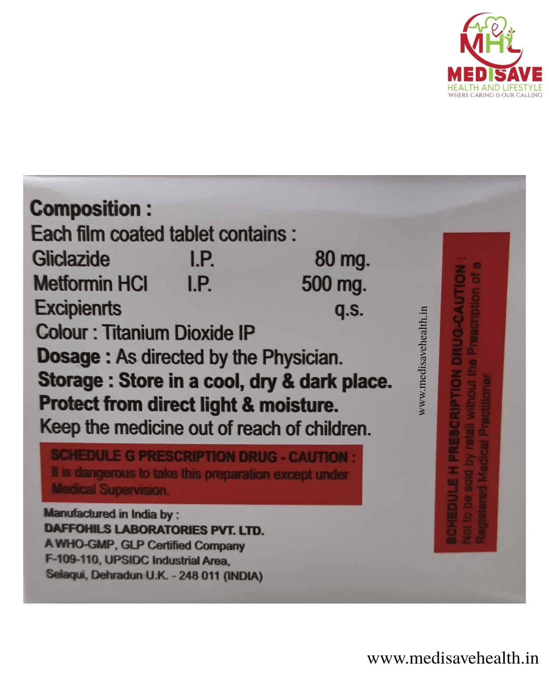 Zoglic MF Tablet (1*10) Zoglic MF Tablet (1*10)