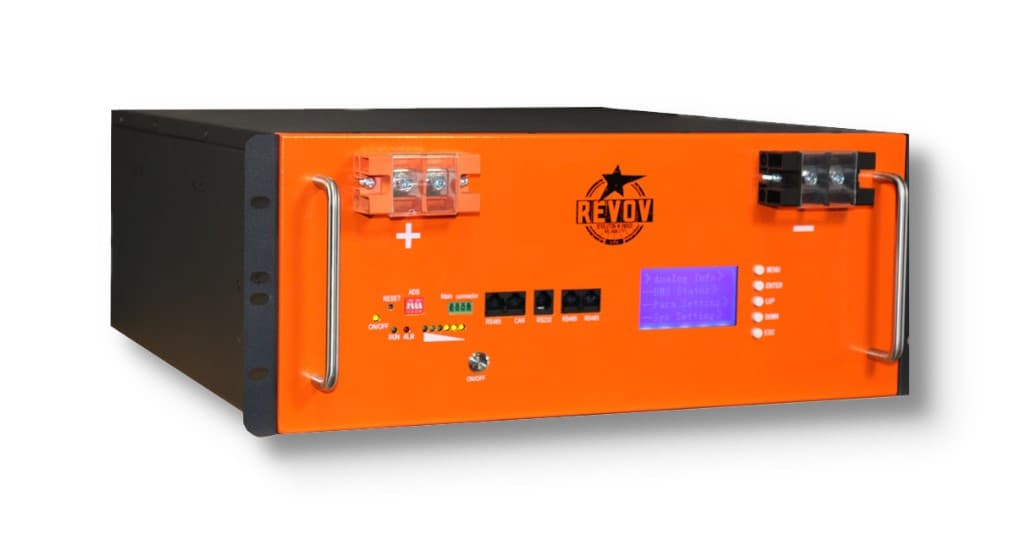 12.0 kW Blue Mountain 3-Phase Hybrid - REVOV Combo, c/w 5x 5.12 kWh Lithium Batteries