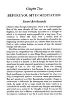 Meditation - Monks of the Ramakrishna Order Meditation - Monks of the Ramakrishna Order